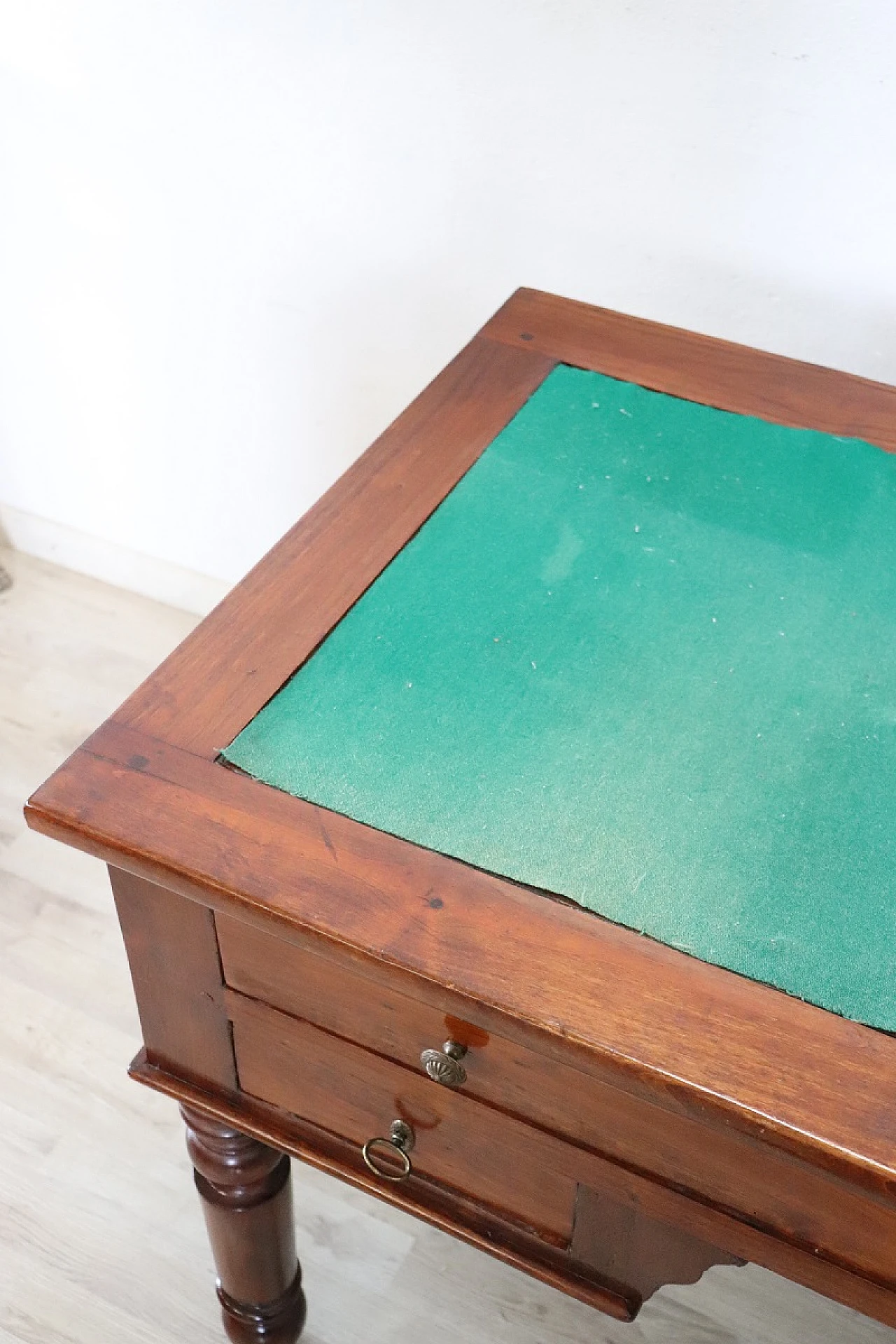 Louis Philippe desk in solid cherry wood, mid-19th century 11