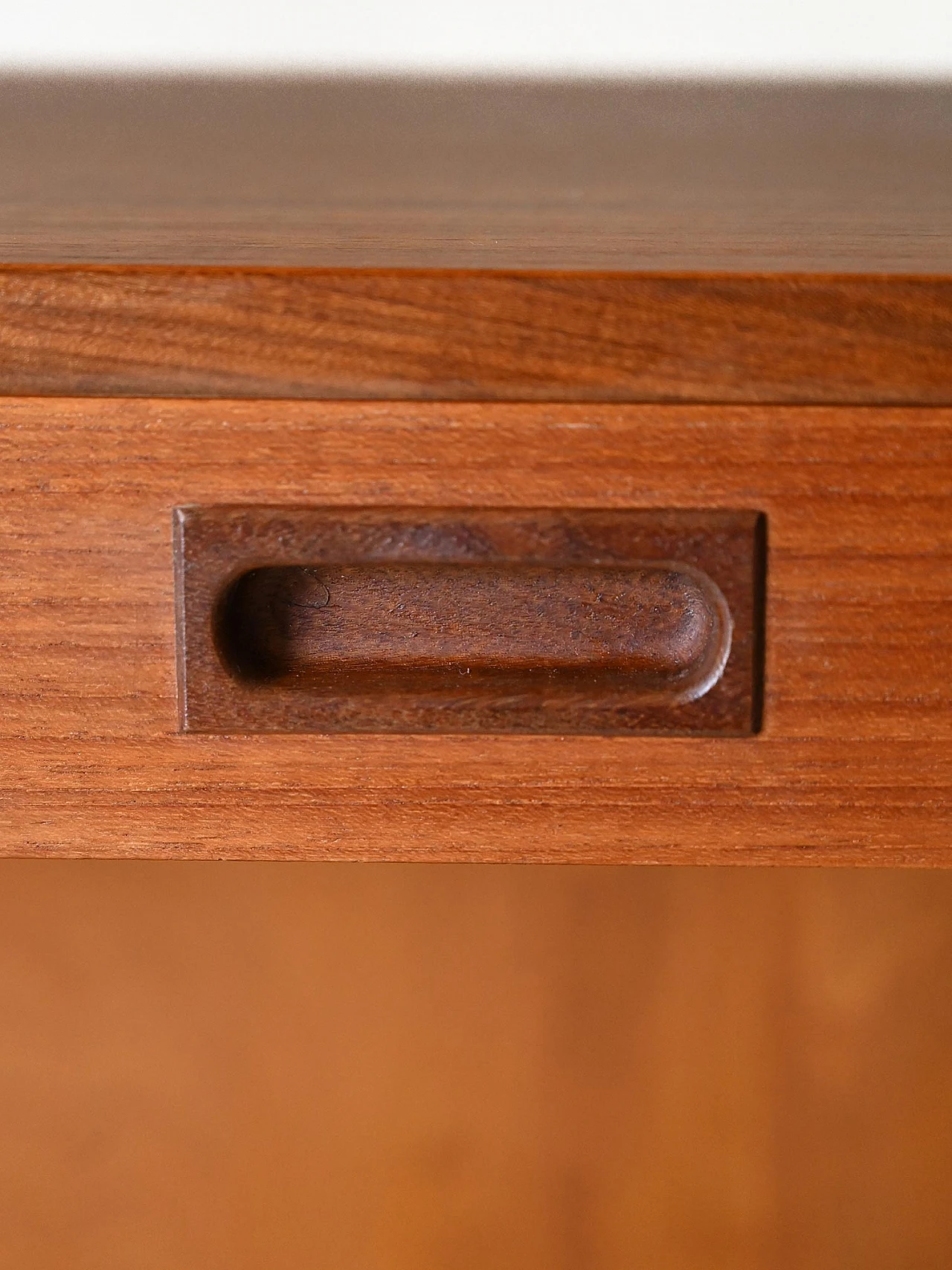 Teak bookcase with drawers, 1960s 8