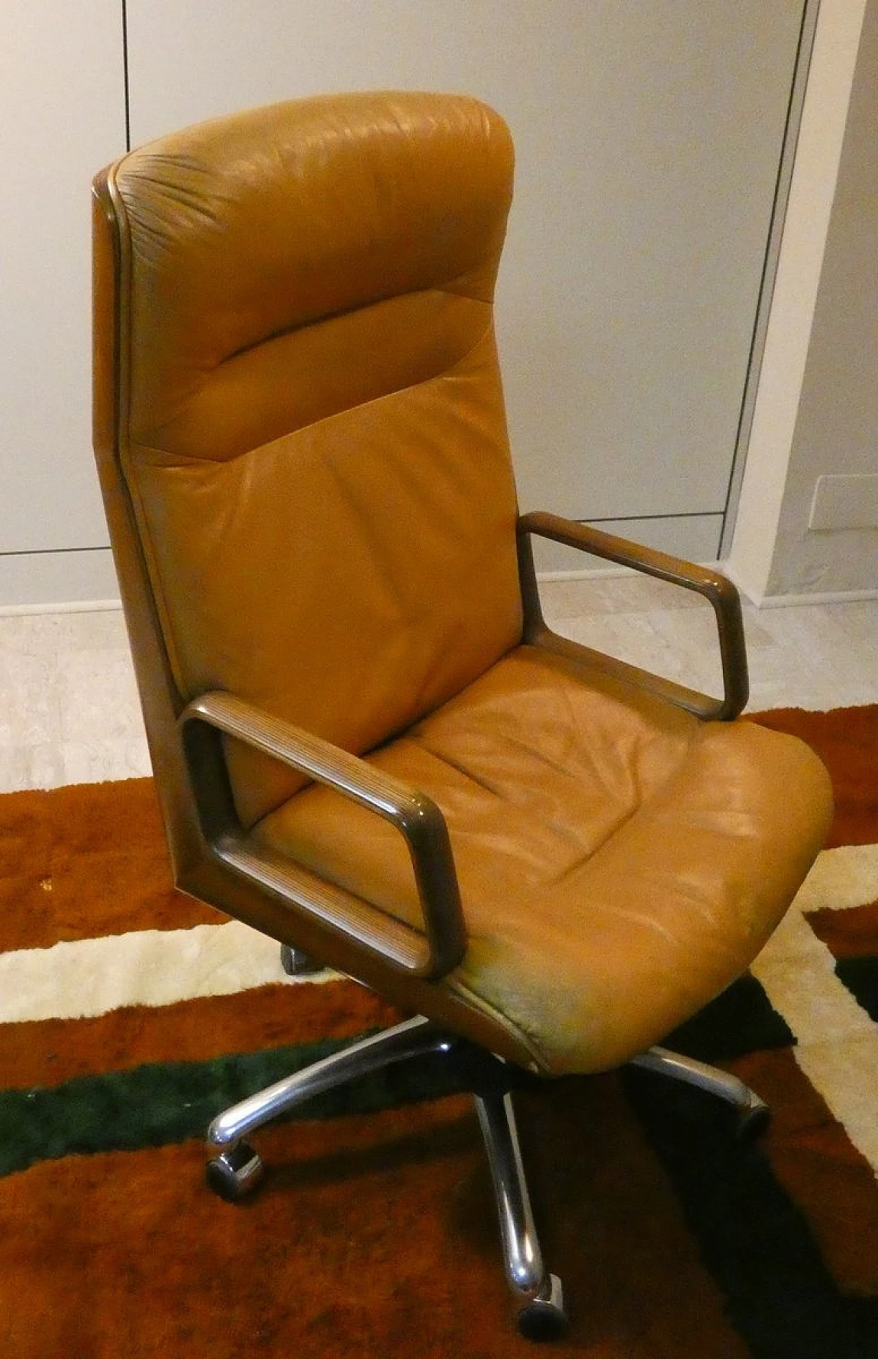 Kiruna swivel chair by Studio Tecnico Vaghi, 1975 1