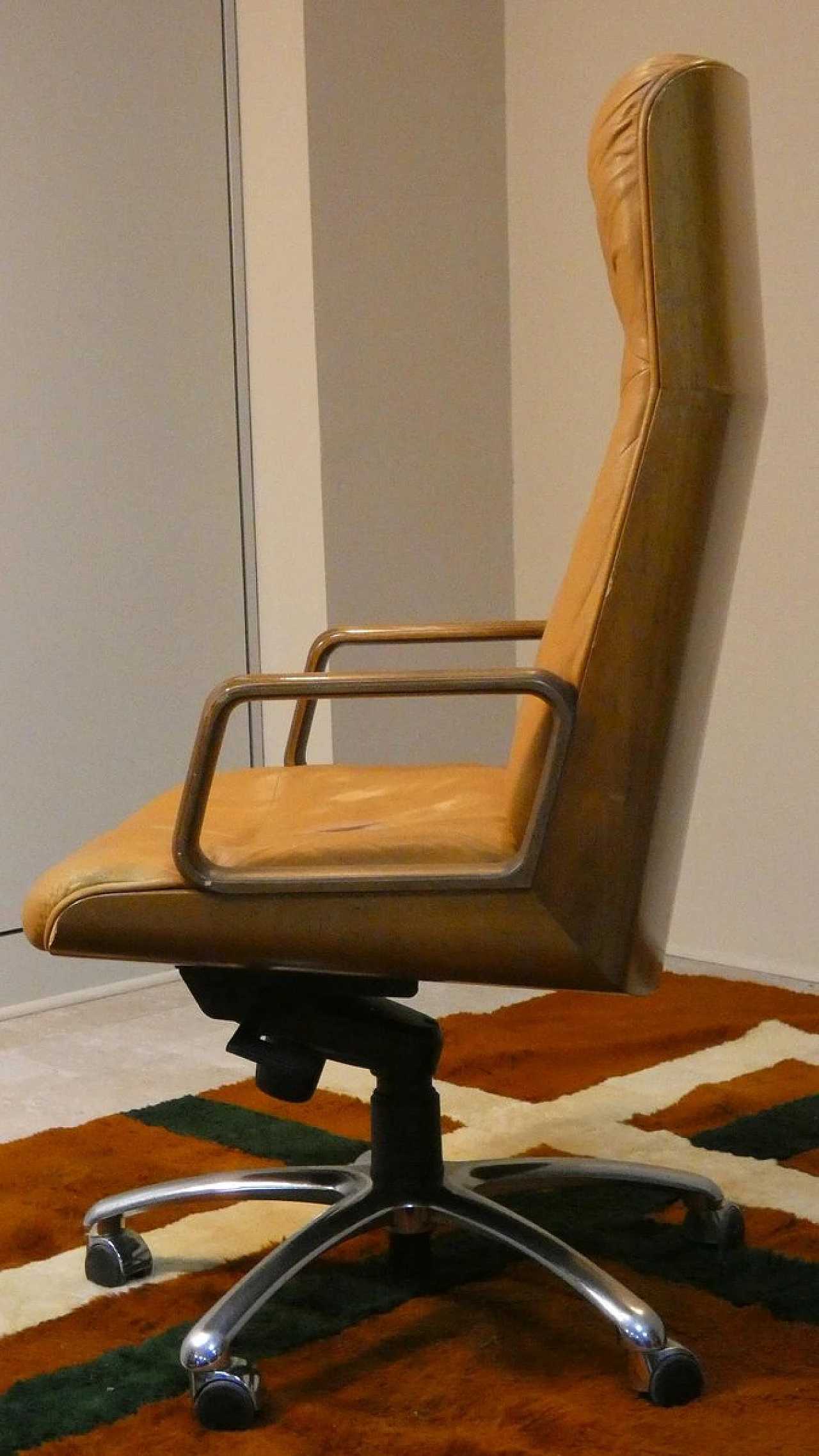 Kiruna swivel chair by Studio Tecnico Vaghi, 1975 3