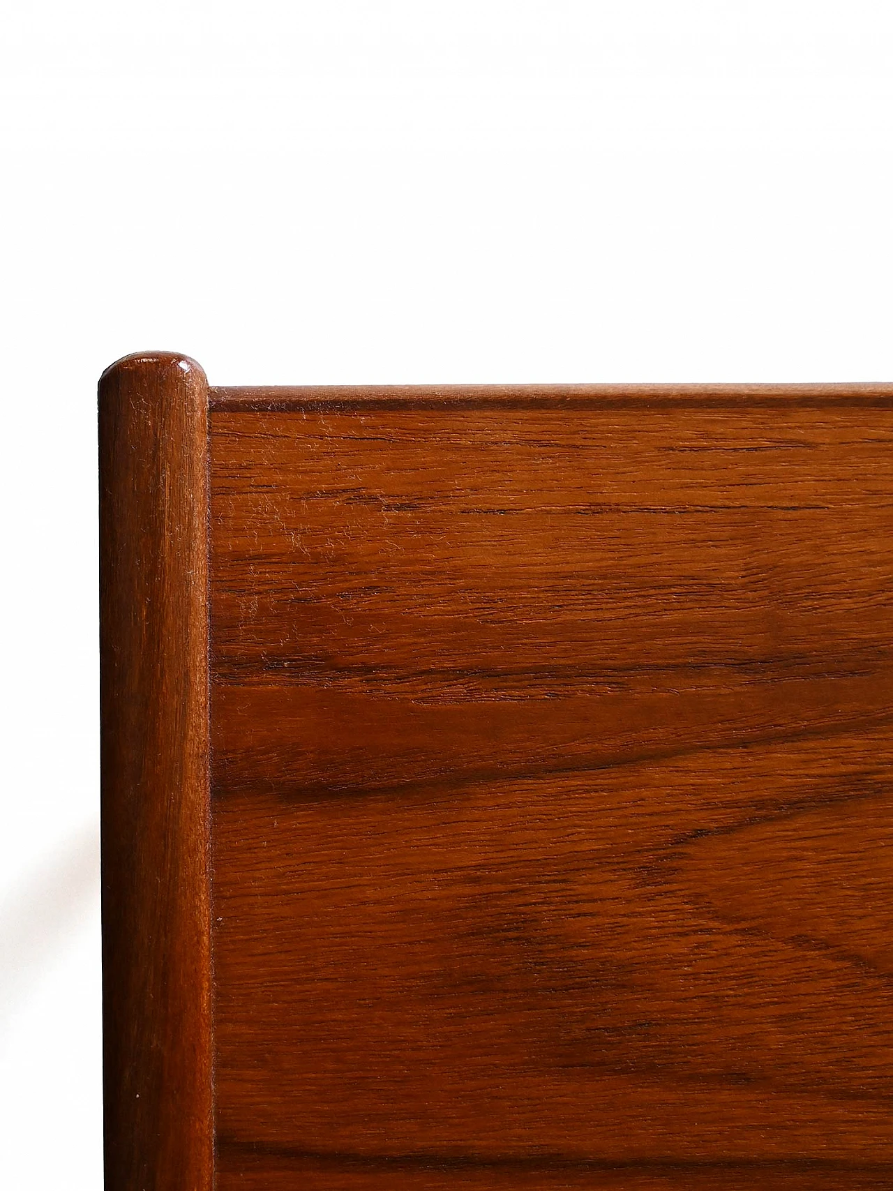 Teak bookcase with sideboard with doors, 1960s 4