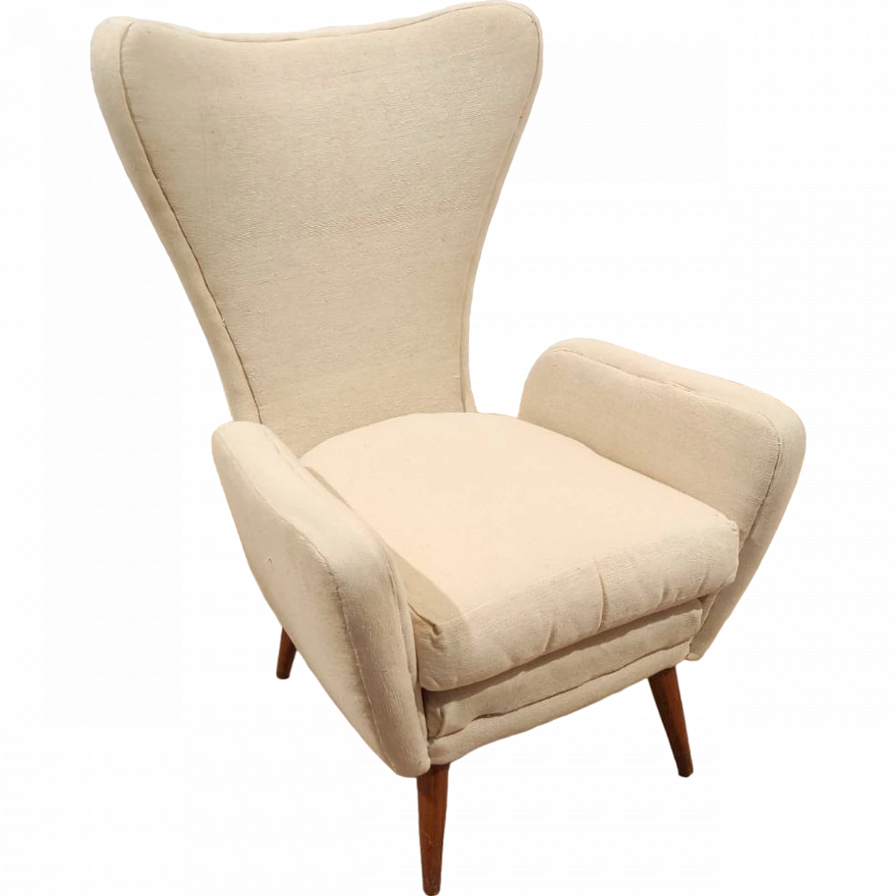 Armchair by E. Sala and G. Madini for Frat. Galimberti of Cantù, 1950s 7