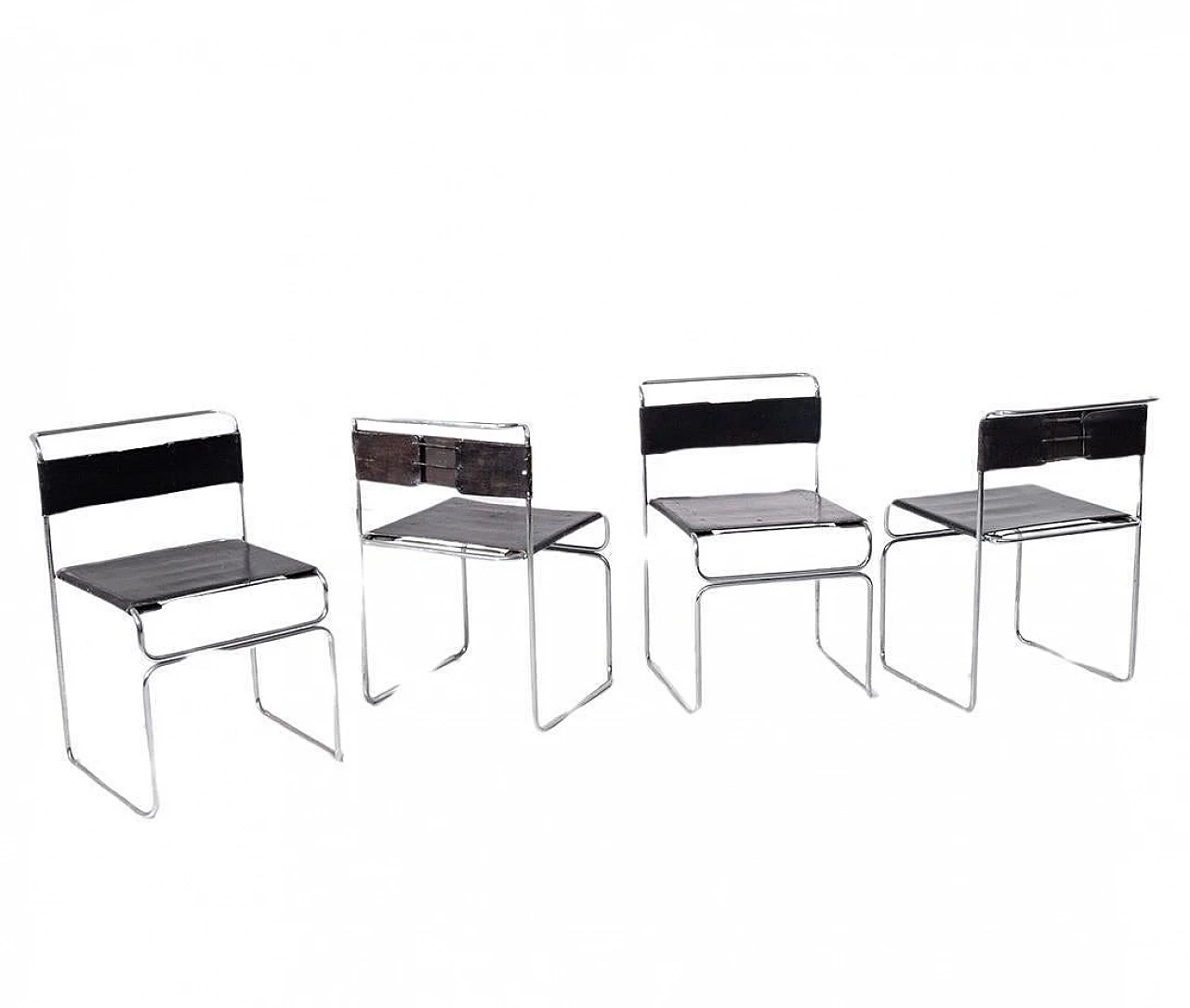 4 Libellula chairs by Giovanni Carini for Planula, 1970s 10