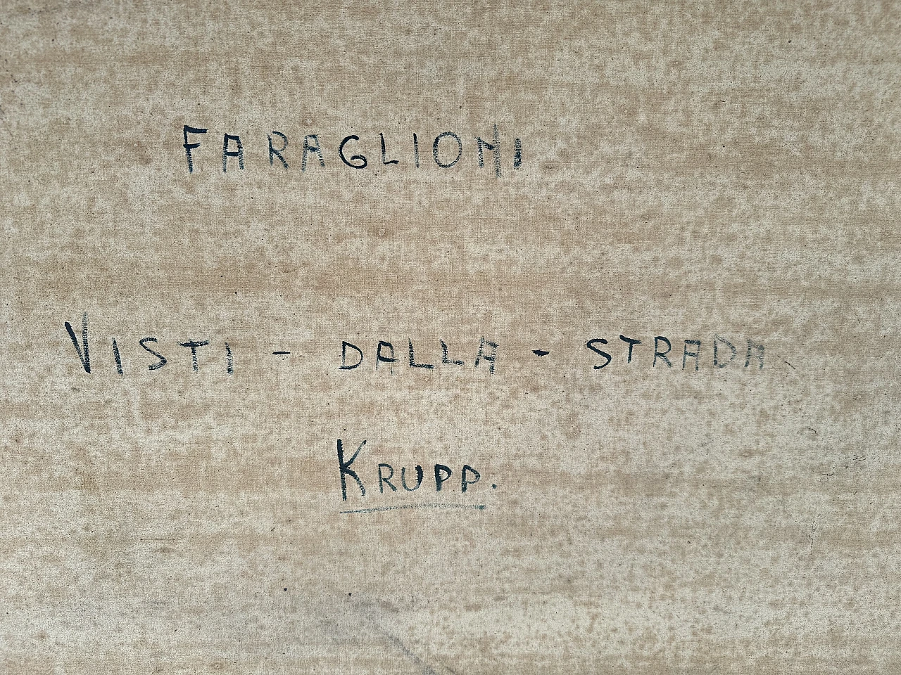 Faraglioni from Krupp road, oil painting on canvas, late 19th century 25