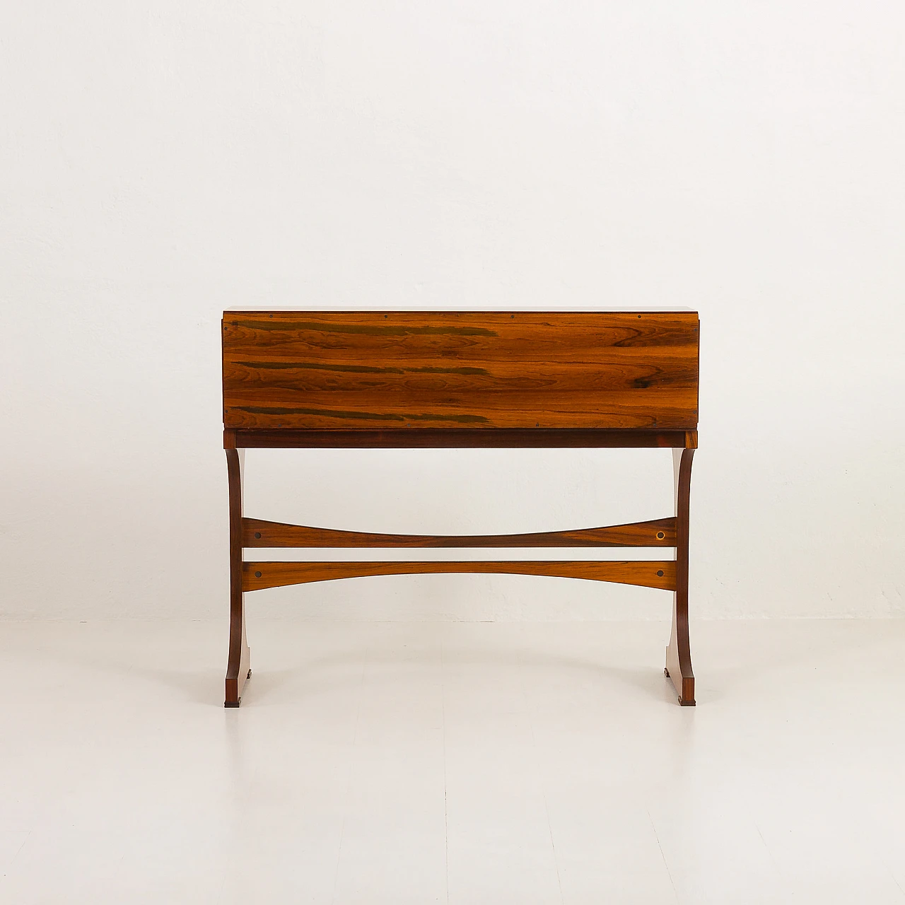 Rosewood desk in the style of Gianfranco Frattini, 1960s 14