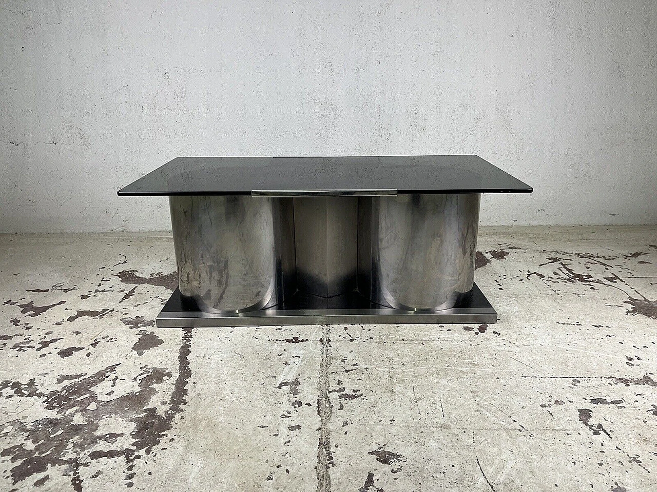 Coffee table with bar space by Lodovico Acerbis for Acerbis, 1970s 1