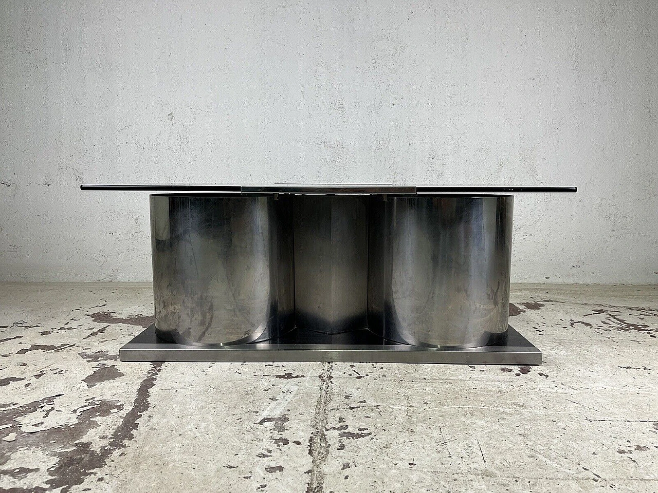 Coffee table with bar space by Lodovico Acerbis for Acerbis, 1970s 13