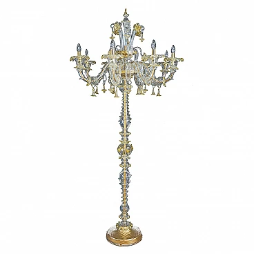 Murano glass floor lamp, 1940s