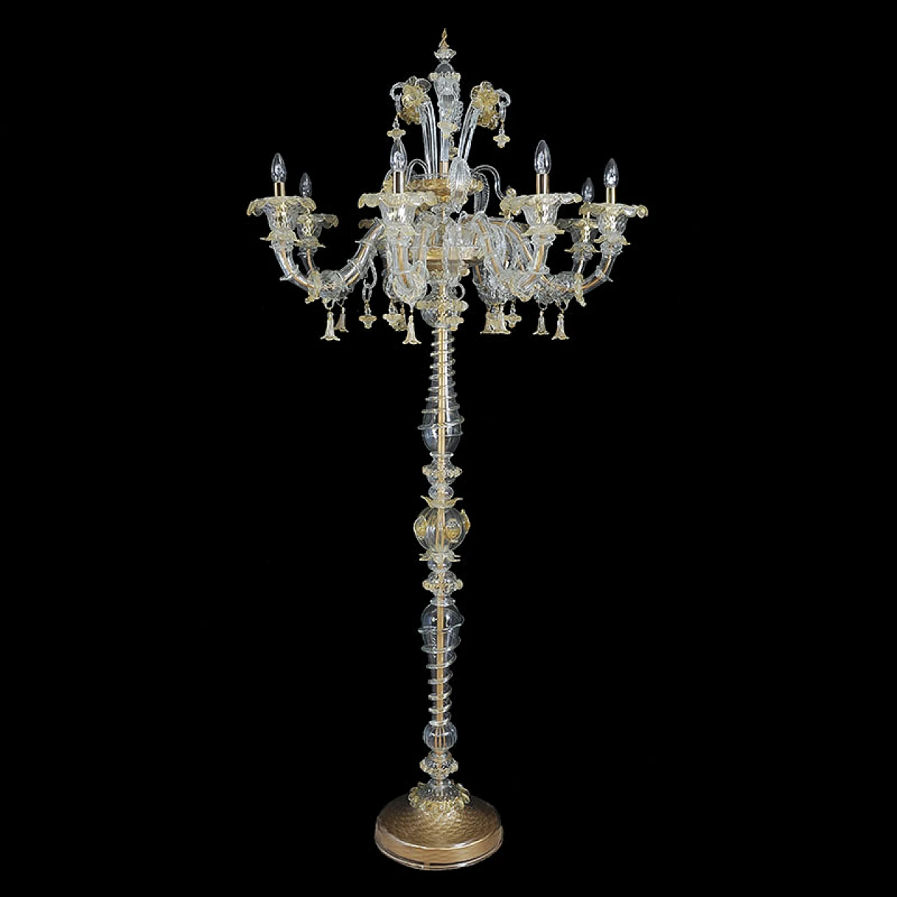 Murano glass floor lamp, 1940s 2