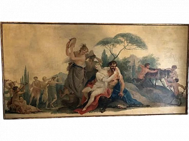 Mythological scene, painting