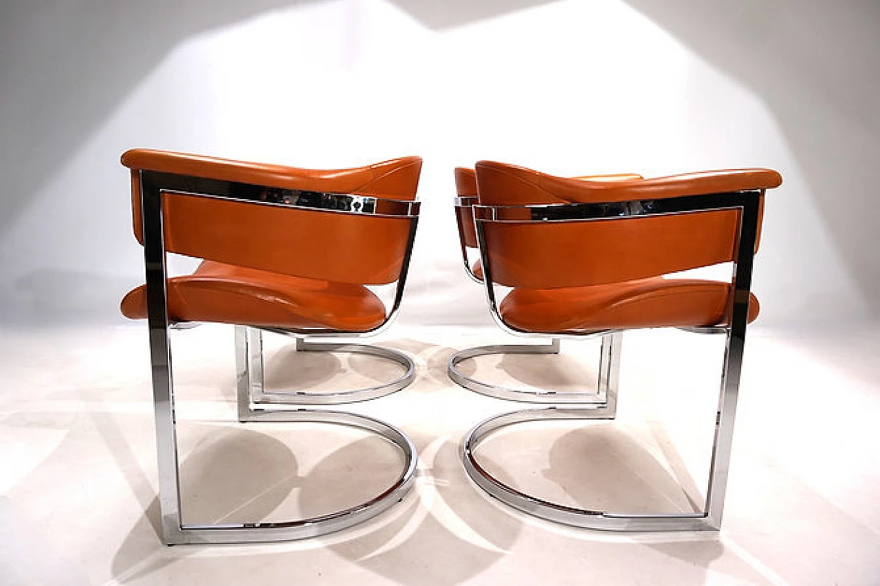 4 Chairs by Vittorio Introini for Mario Sabot, 1970s 10