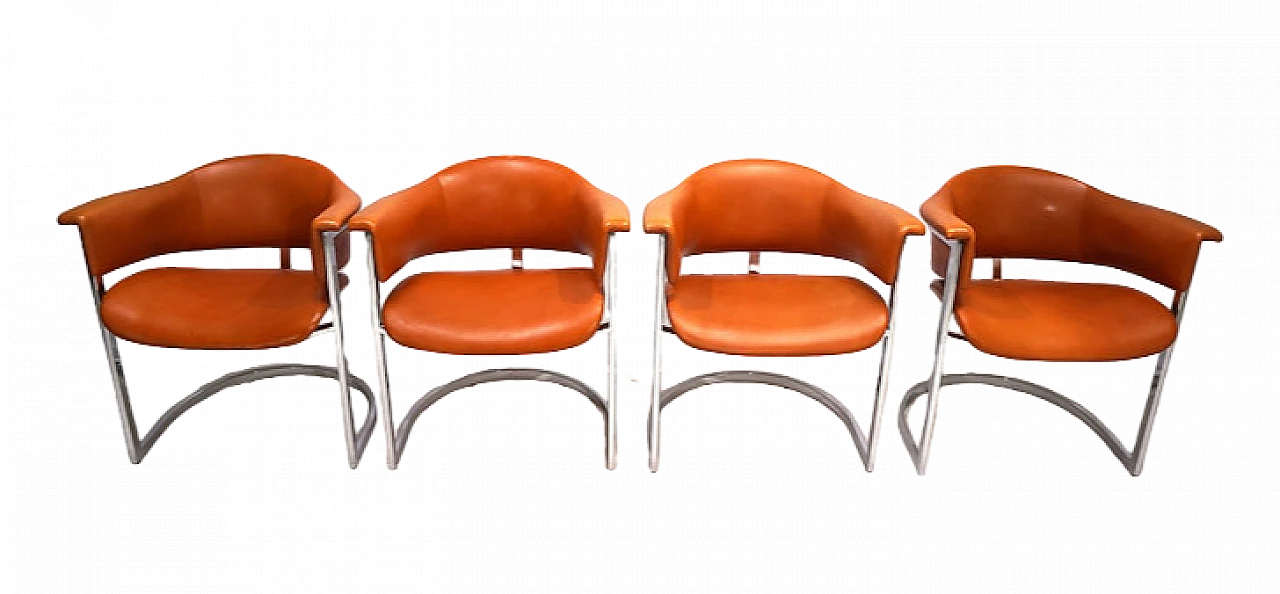 4 Chairs by Vittorio Introini for Mario Sabot, 1970s 18