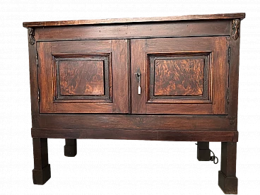 Empire style walnut sideboard, early 19th century