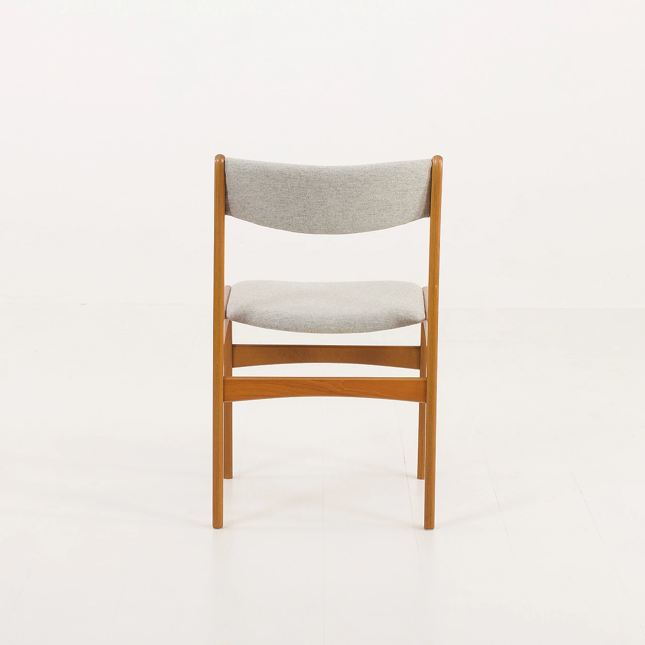 6 Chairs in teak and fabric by Erik Buch, 1960s 19