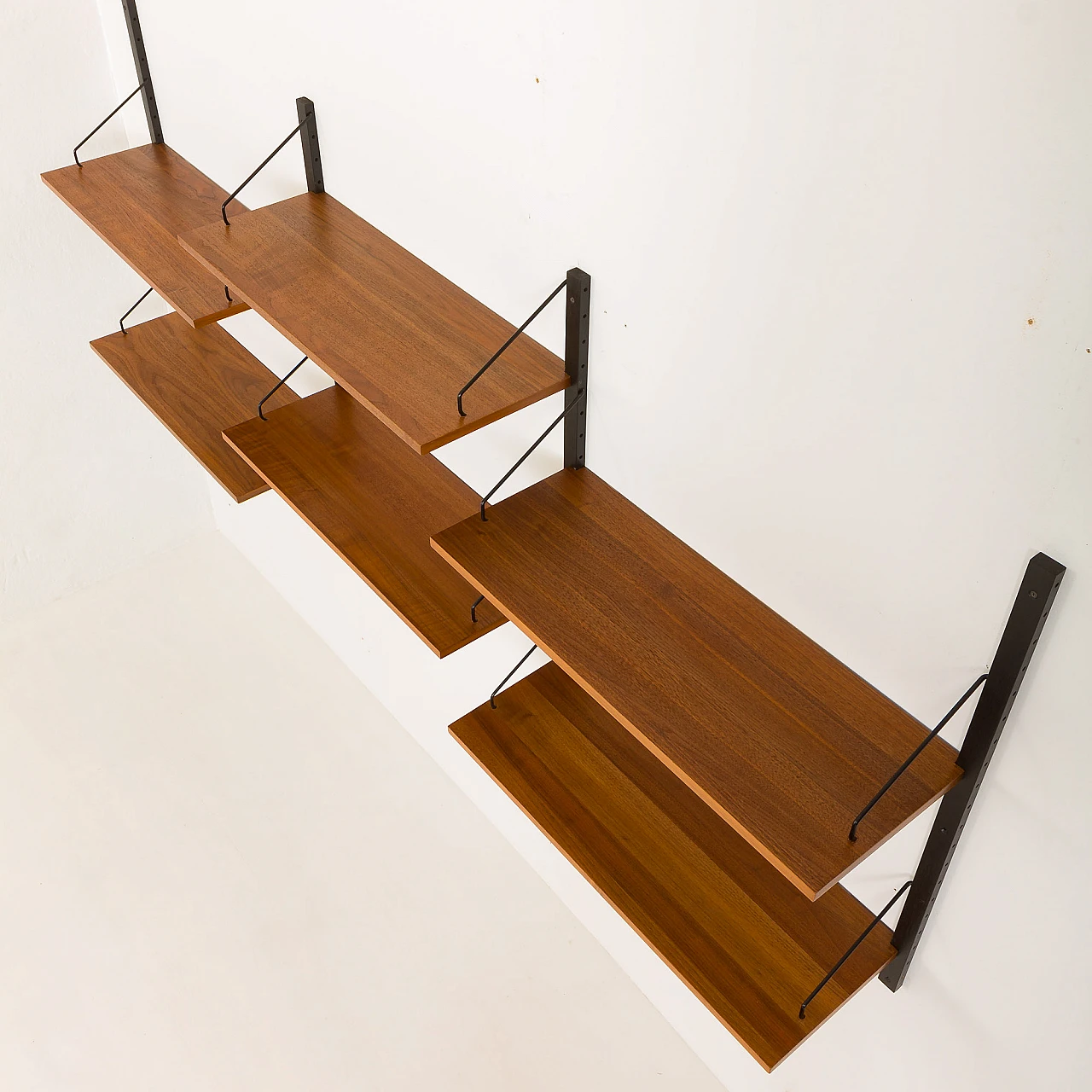 Walnut hanging bookcase by Poul Cadovius, 1960s 7