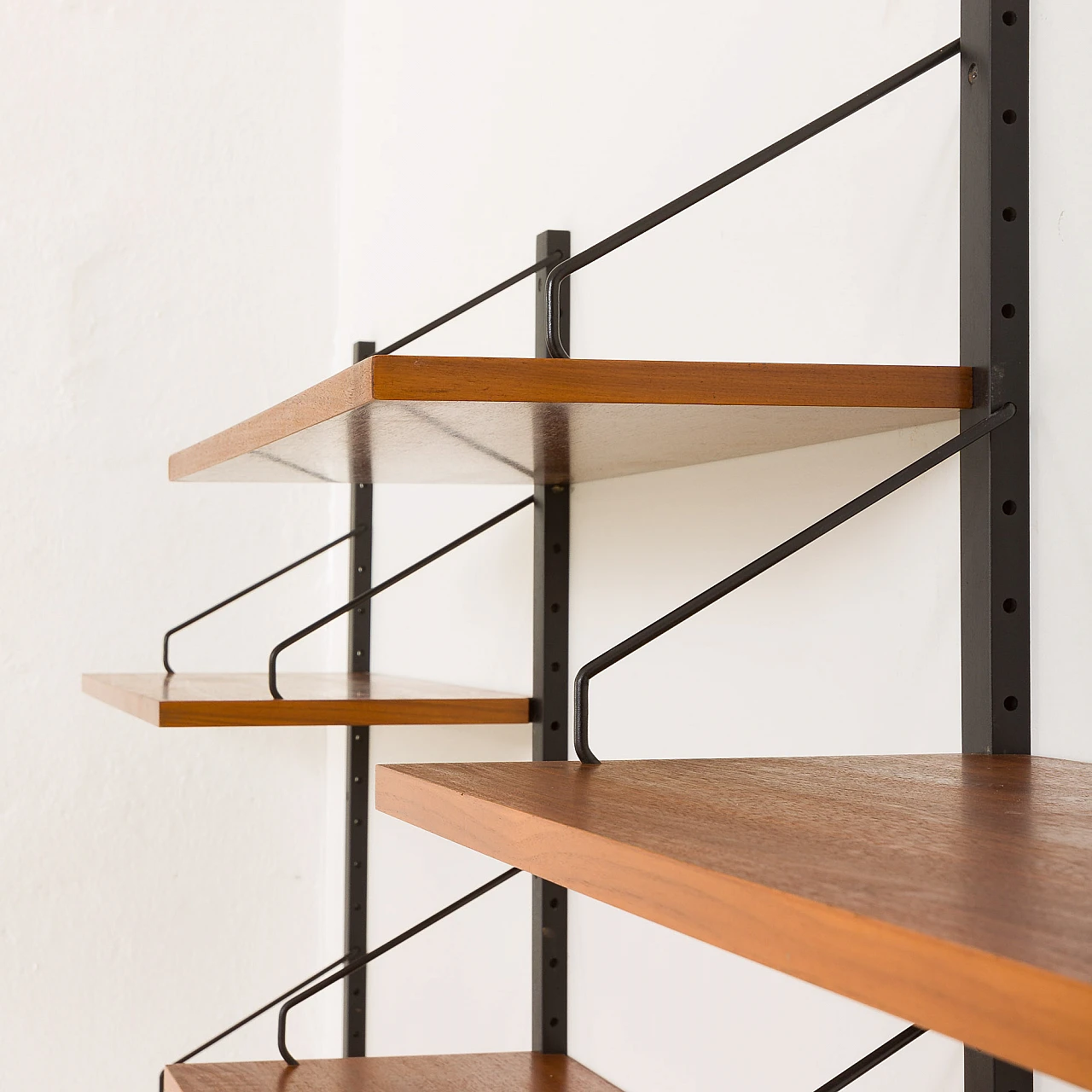 Walnut hanging bookcase by Poul Cadovius, 1960s 9