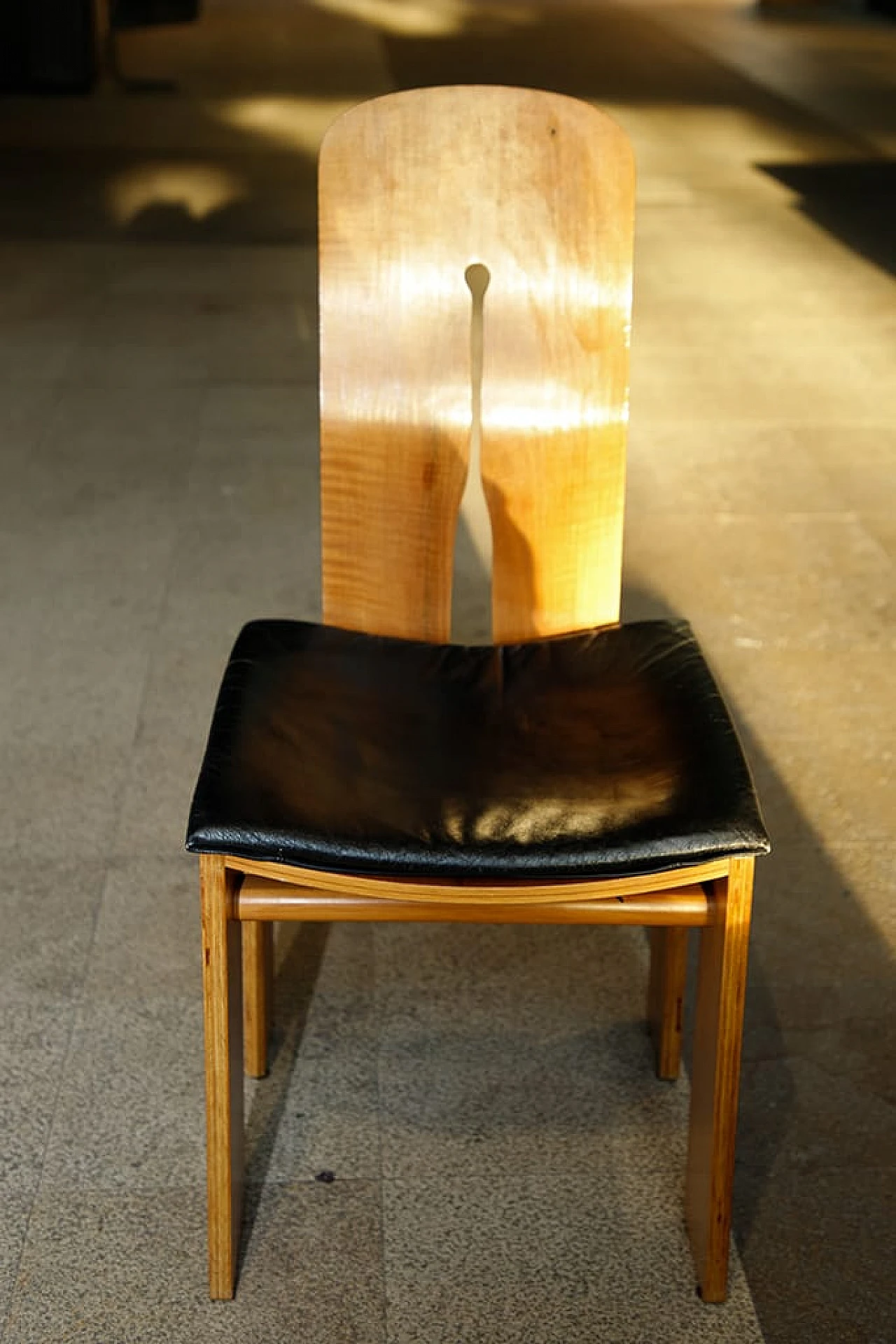 6 Chairs 1937-765 by Carlo Scarpa for Bernini, 1970s 7