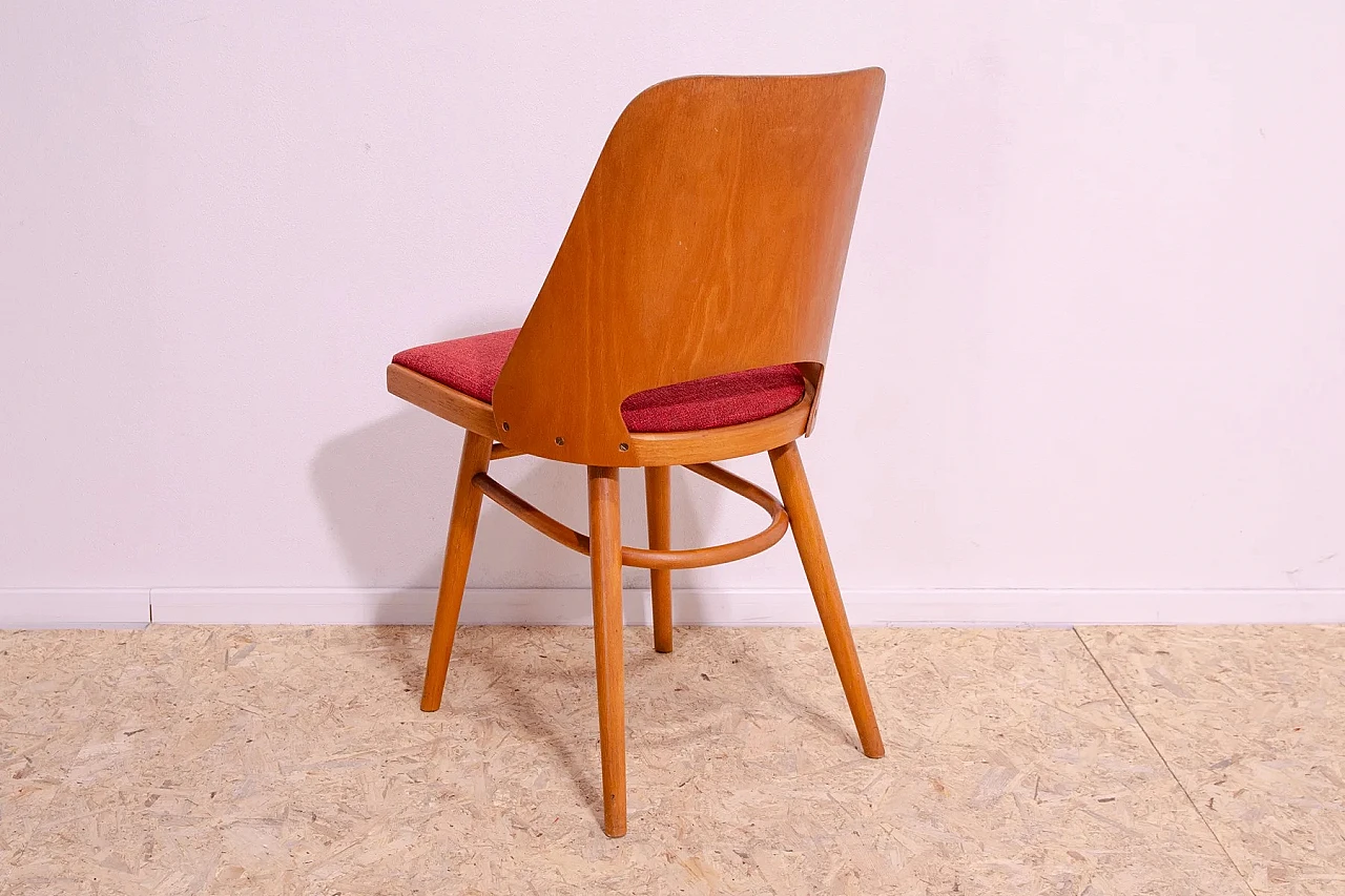 6 Bentwood dining chairs by Radomír Hofman, 1960s 3