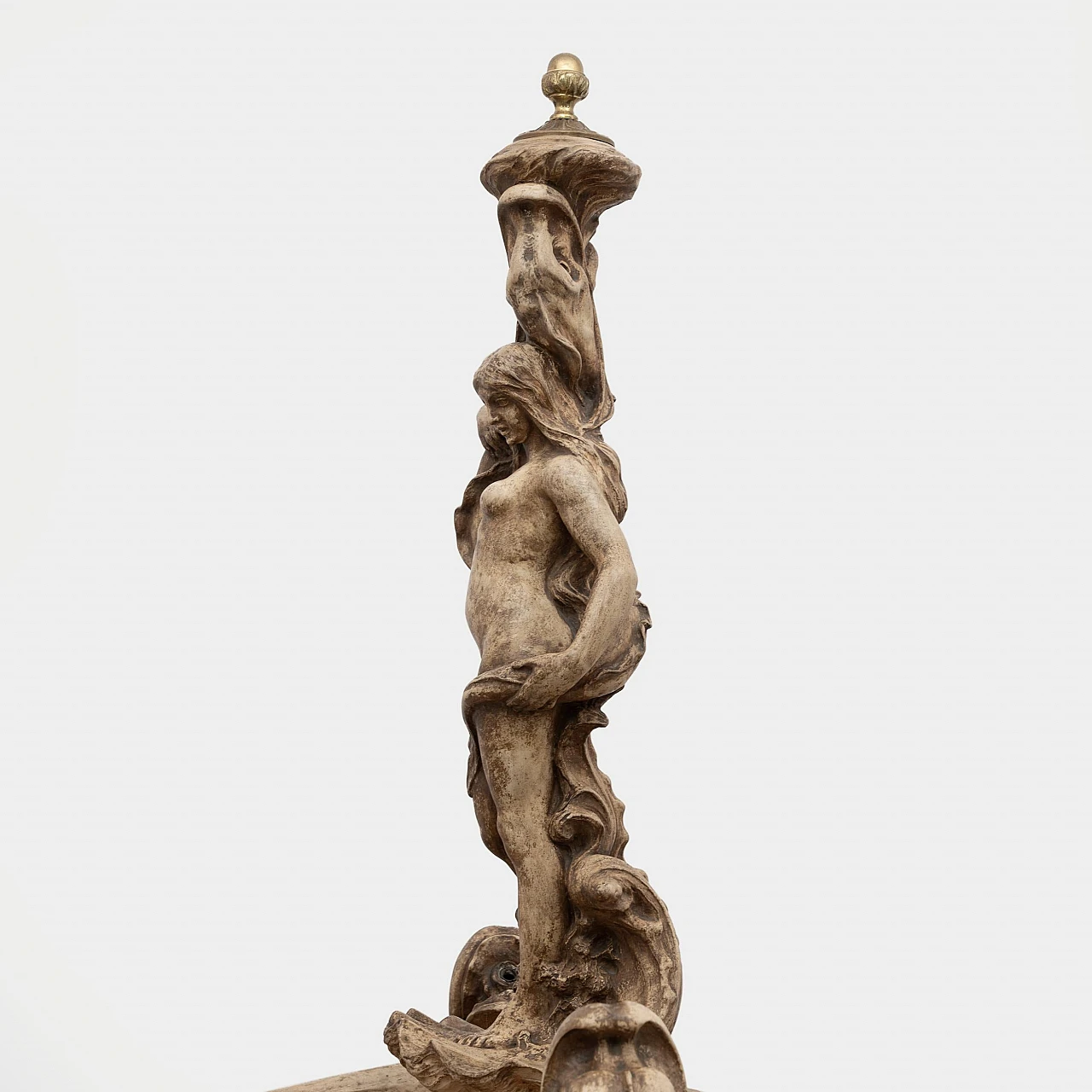 Renaissance style terracotta fountain, early 19th century 16