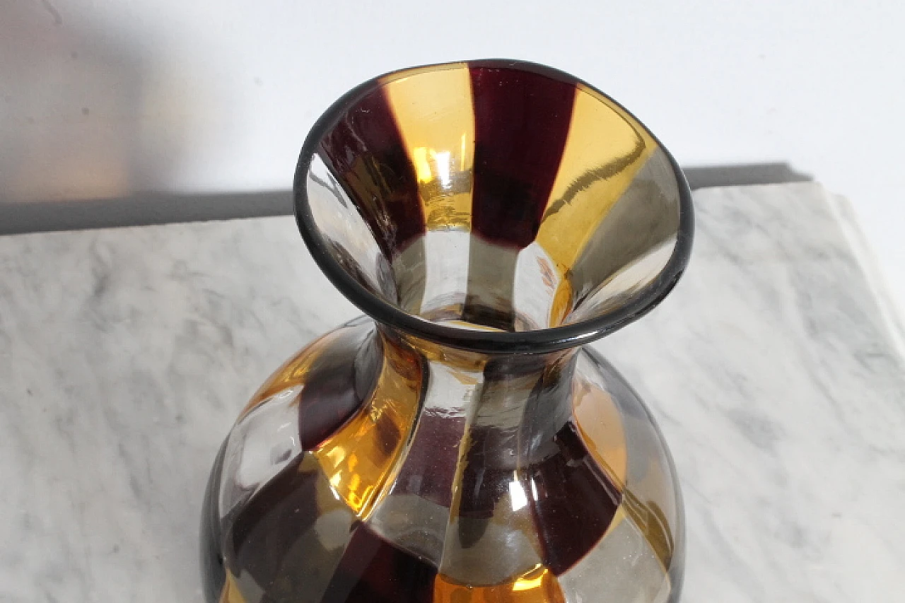 Pezzato vase by Fulvio Bianconi for Venini, 1950s 8