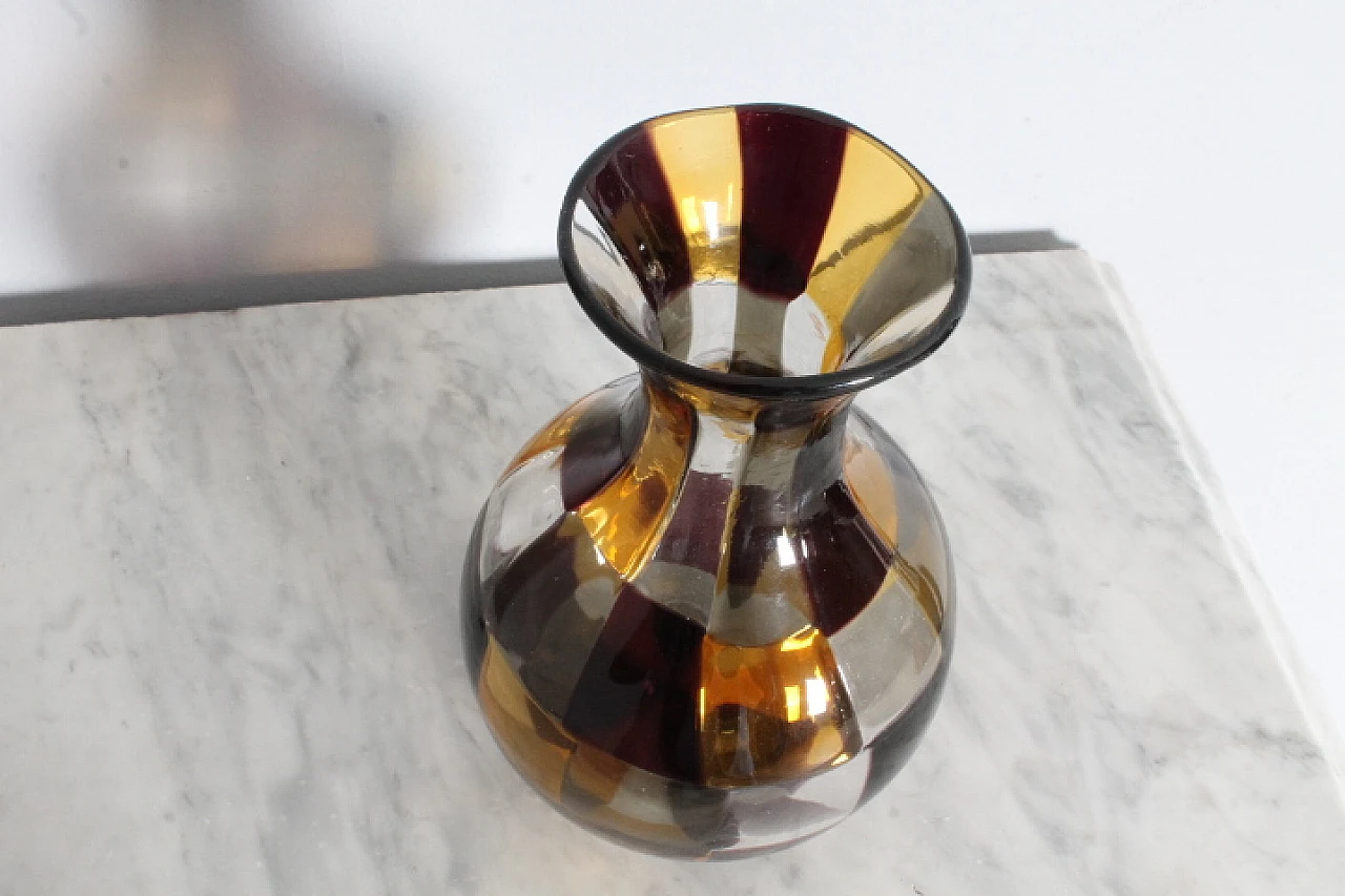 Pezzato vase by Fulvio Bianconi for Venini, 1950s 9