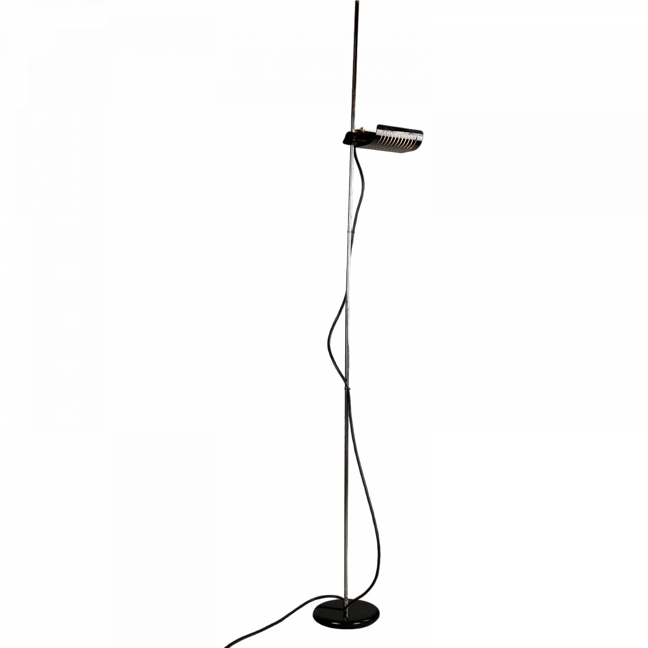 Floor lamp 626 in metal by Joe Colombo for Oluce, 1970s 8