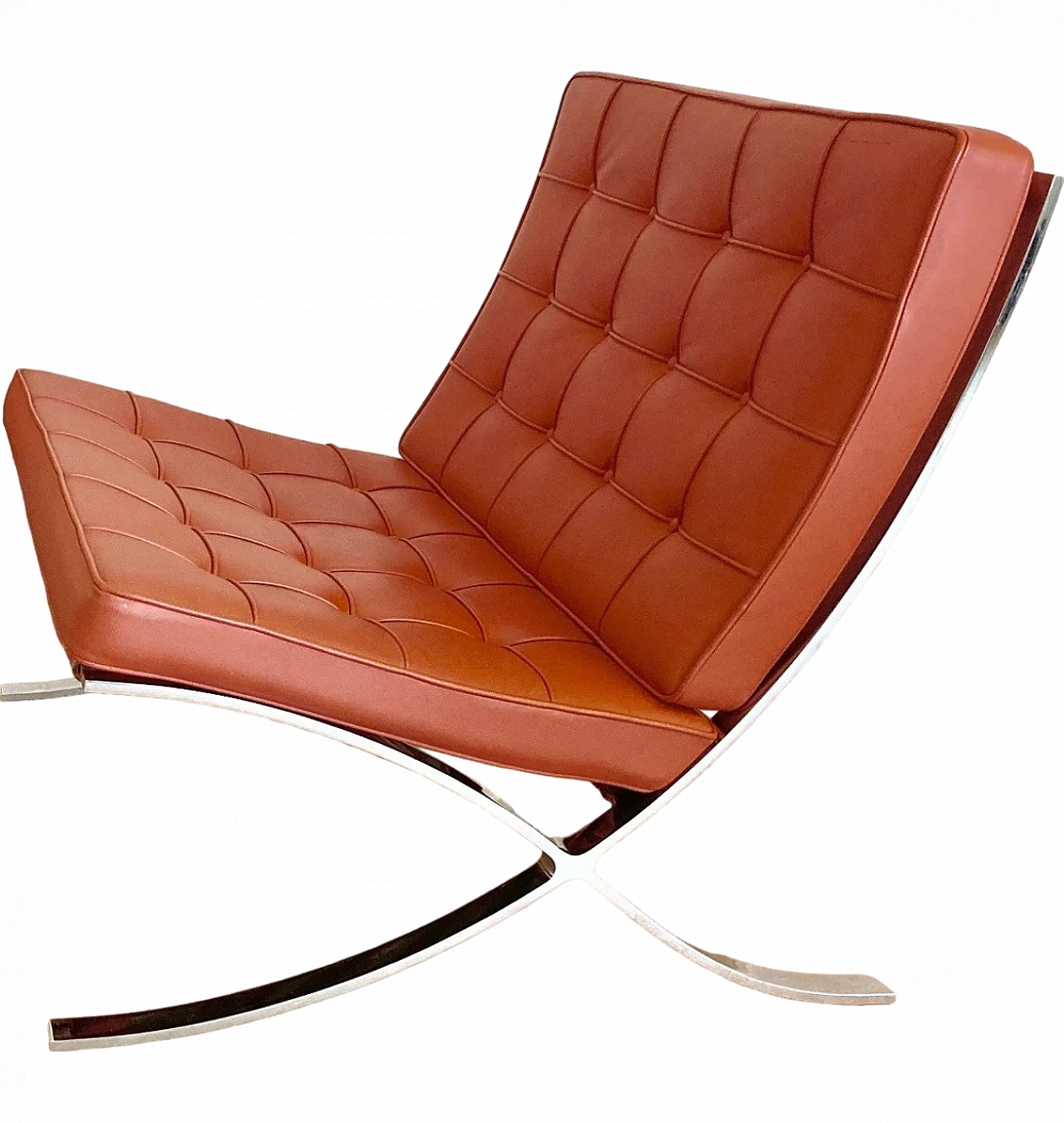 Barcelona armchair by Mies van der Rohe and Reich for Knoll 8