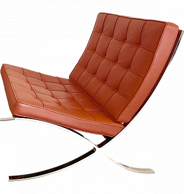 Barcelona armchair by Mies van der Rohe and Reich for Knoll