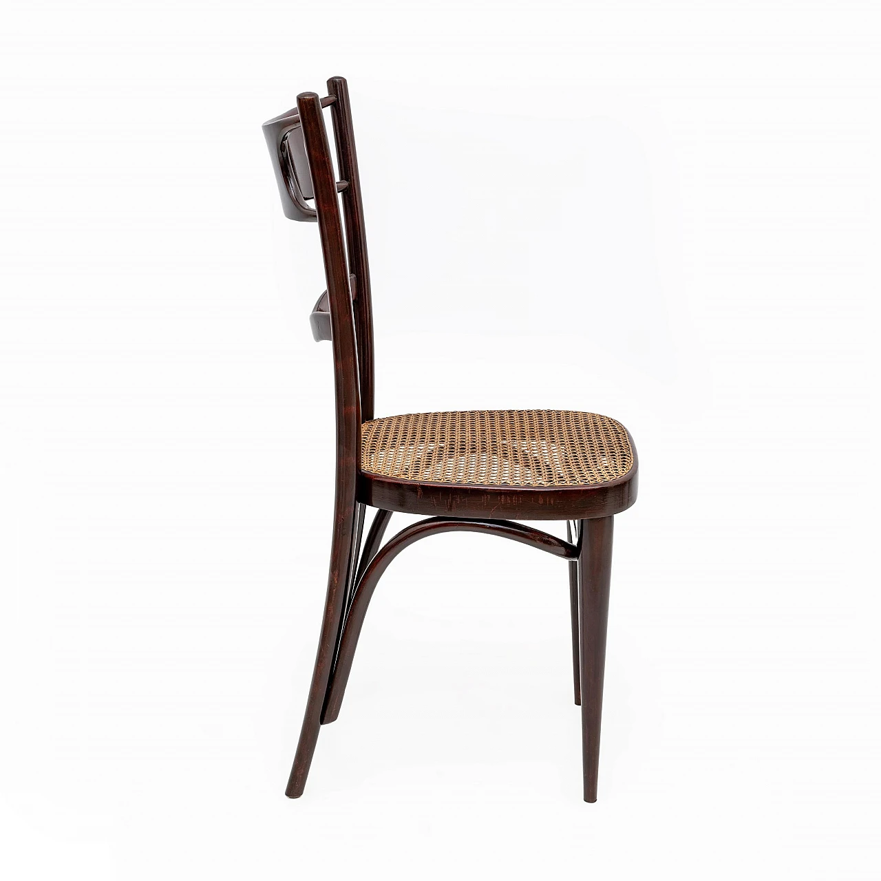 6 Chairs in bent beech by Sautto & Liberale, 1930s 8