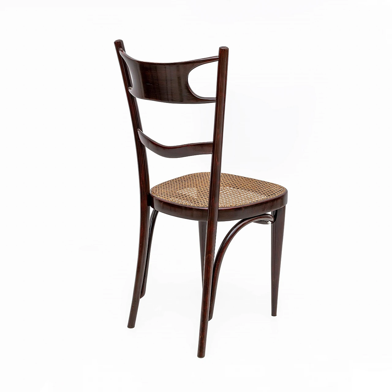 6 Chairs in bent beech by Sautto & Liberale, 1930s 9