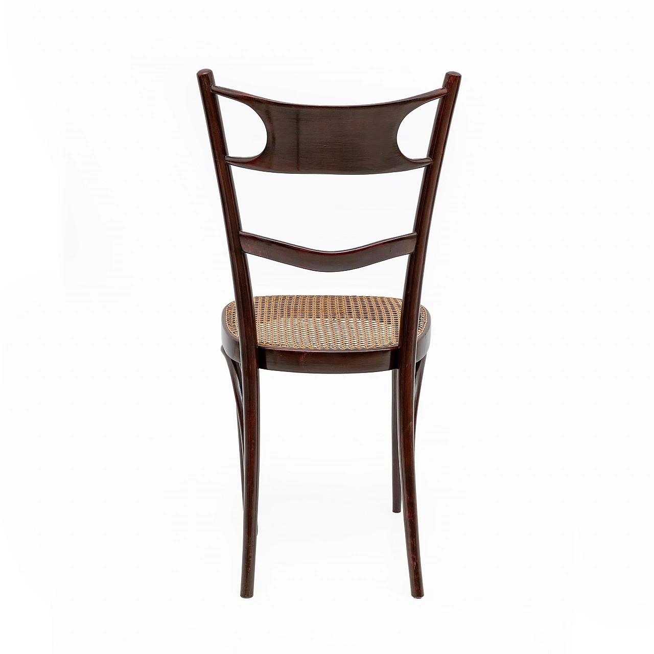 6 Chairs in bent beech by Sautto & Liberale, 1930s 10