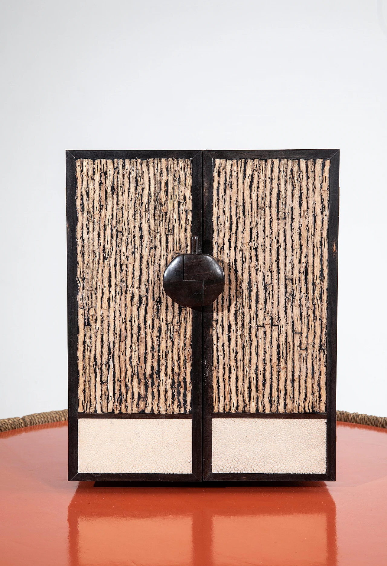 Shagreen and ebonised wood jewellery box by R&Y Augousti, 1990s 2