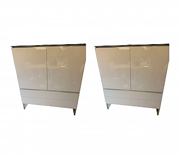 Pair of Solo 120/4 sideboards by A. Citterio for B&B Italia, 2000s