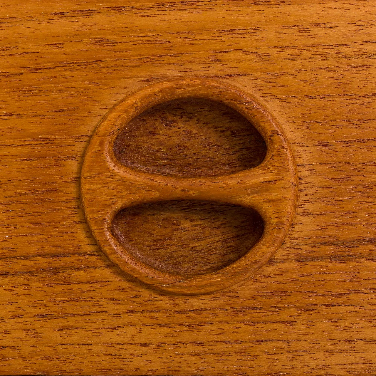 Hanging teak bookcase in the style of Poul Cadovius, 1960s 12