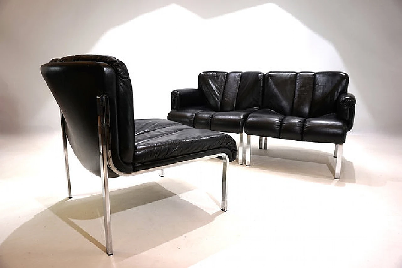 3 Eurochair 5600 modular armchairs by Makiol for Girsberger, 1960s 12