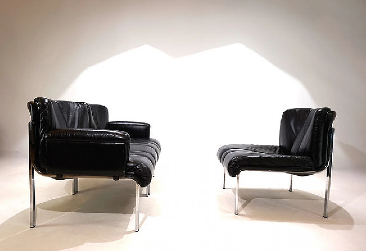 3 Eurochair 5600 modular armchairs by Makiol for Girsberger, 1960s 14