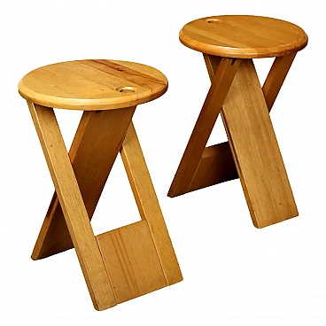 Pair of Suzy stools by A. Reed for Princes Design Works, 1980s