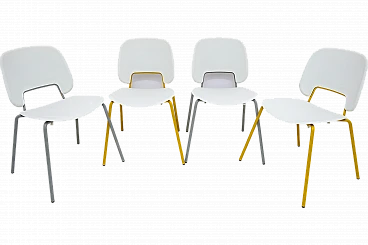 4 Traffic chairs by Orlandini & Radice for Domitalia, 2000s