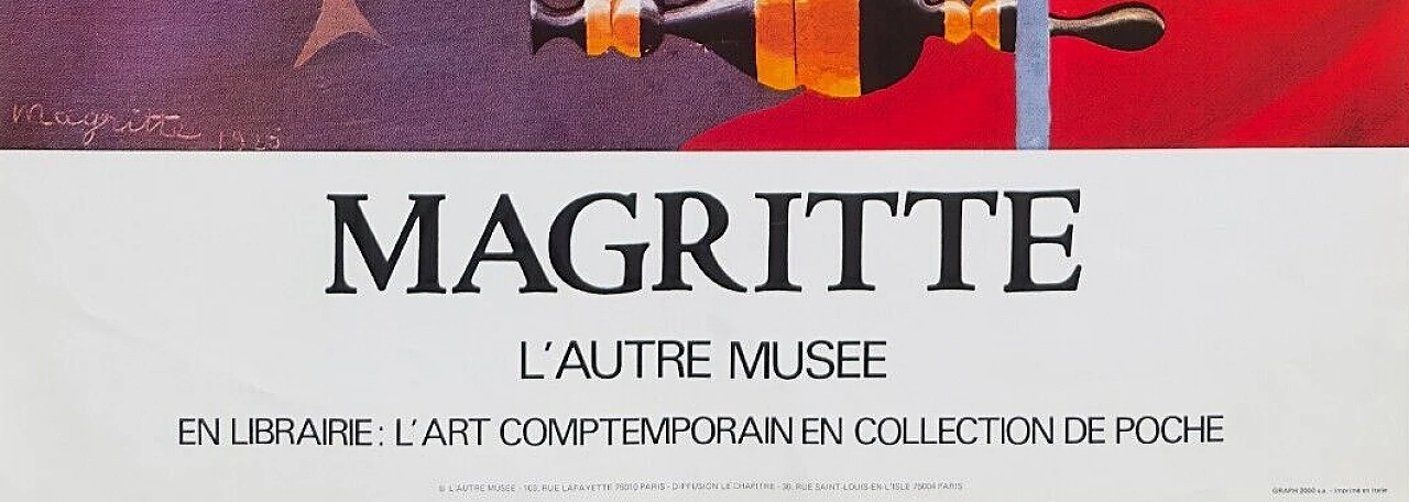 Da René Magritte, Expo 2000 - L'autre Musée, manifesto 2