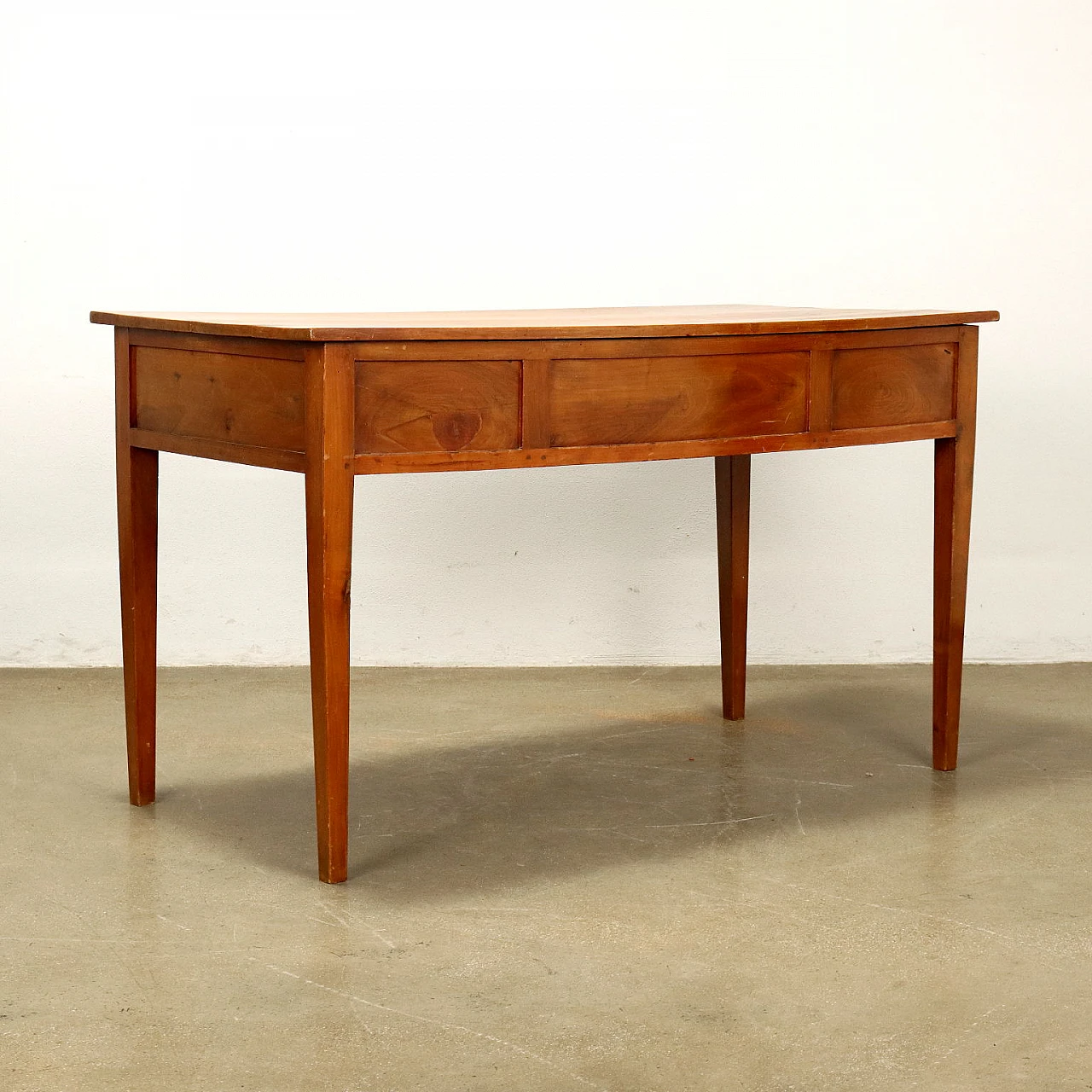 Directoire cherrywood desk with three drawers, 19th century 6