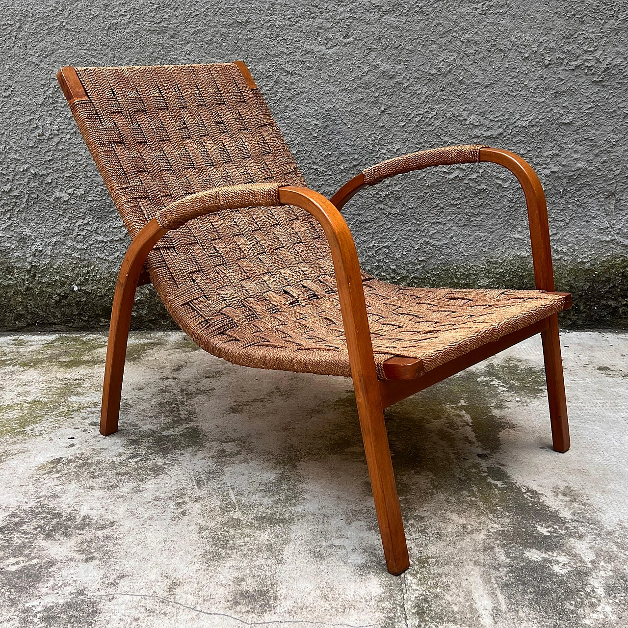 3 Armchairs and ottomans by G. Pagano Pogatschnig, 1940s 5