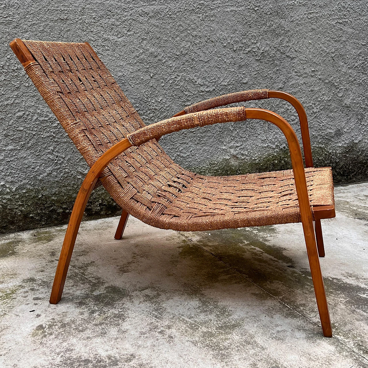 3 Armchairs and ottomans by G. Pagano Pogatschnig, 1940s 6