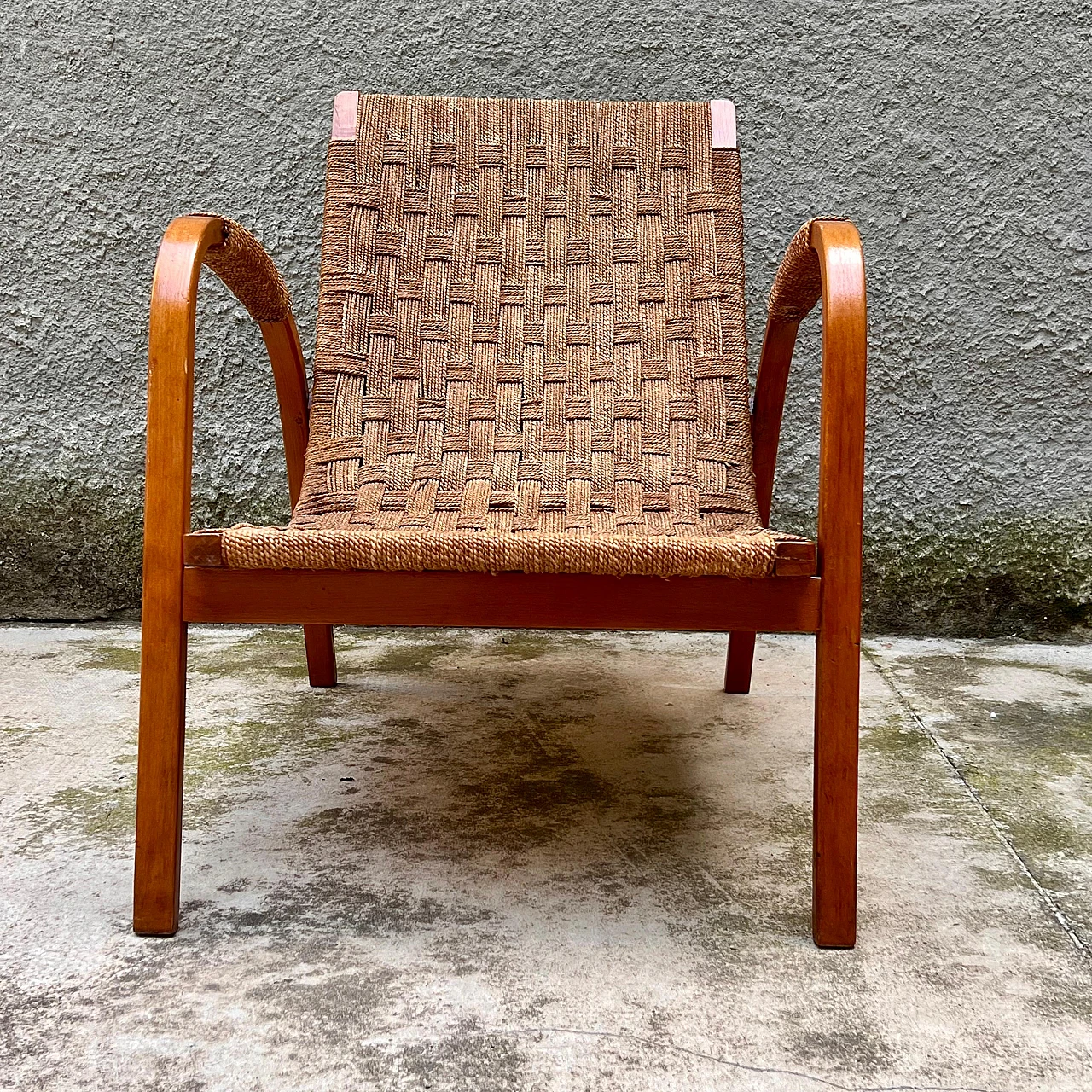 3 Armchairs and ottomans by G. Pagano Pogatschnig, 1940s 8