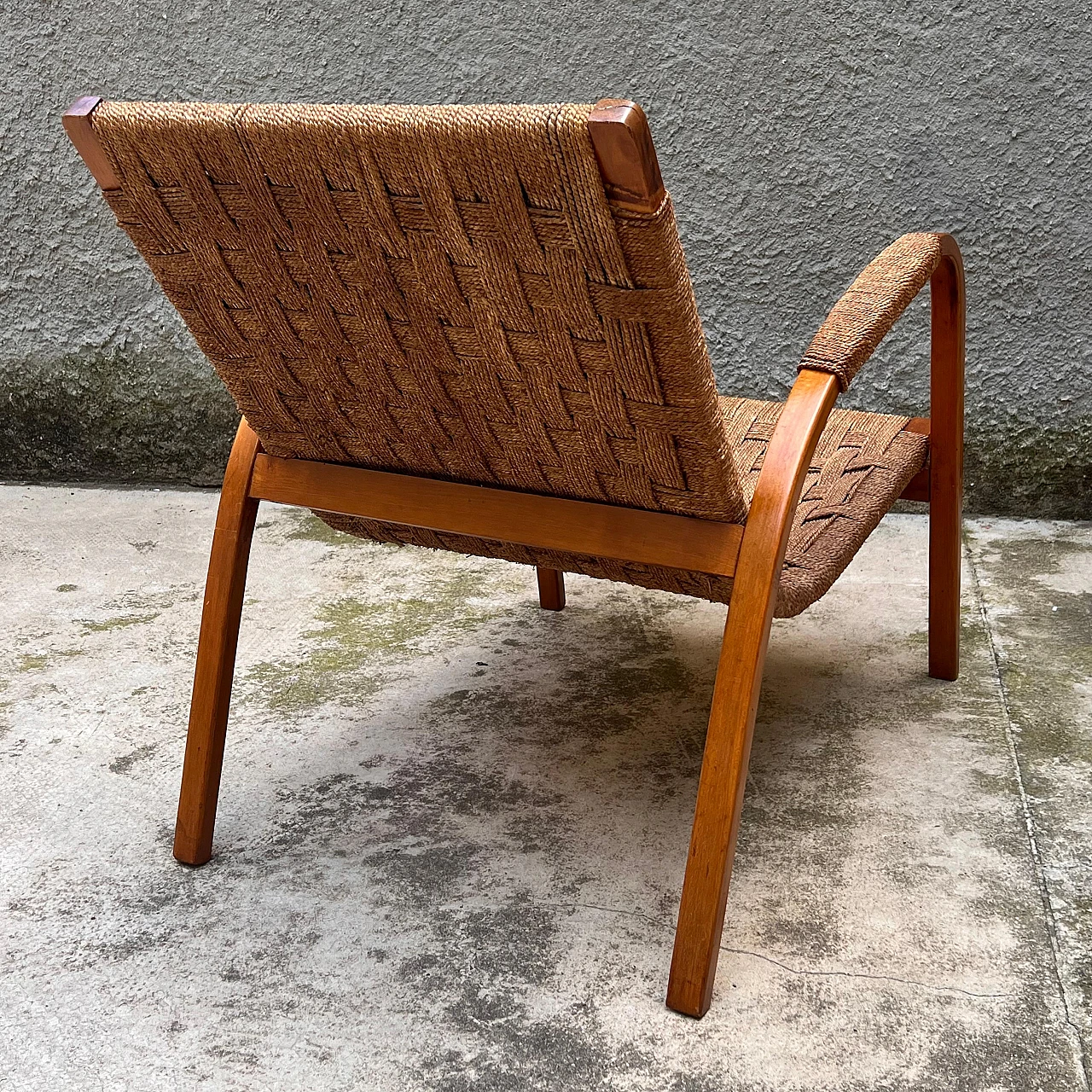 3 Armchairs and ottomans by G. Pagano Pogatschnig, 1940s 9