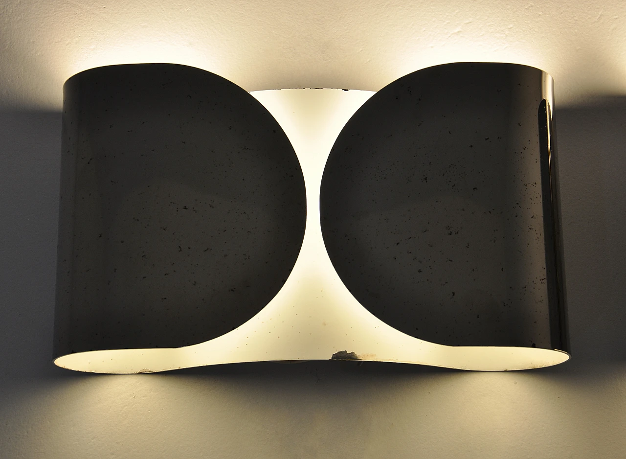 Pair of Foglio wall lights by T. and A. Scarpa for Flos, 1960s 10