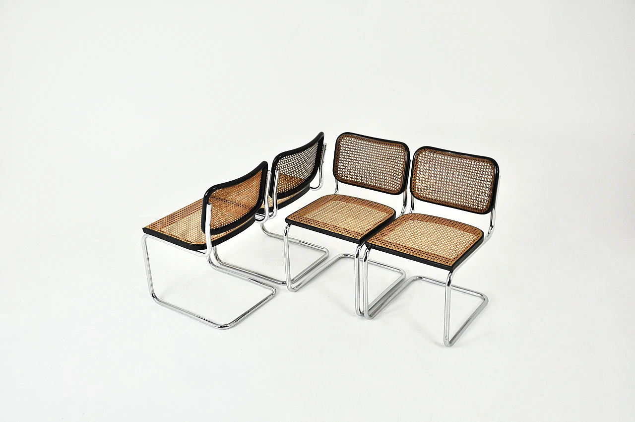 4 Chairs by Marcel Breuer for Gavina, 1980s 2