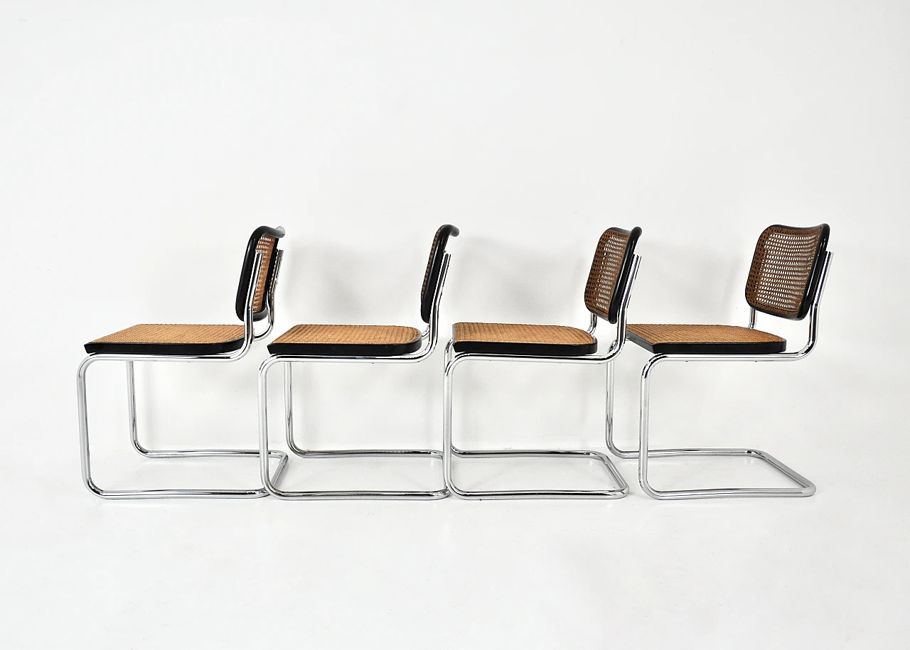 4 Chairs by Marcel Breuer for Gavina, 1980s 6