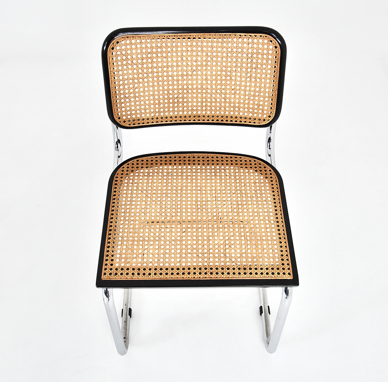 4 B32 style chairs by Marcel Breuer, 1980s 8