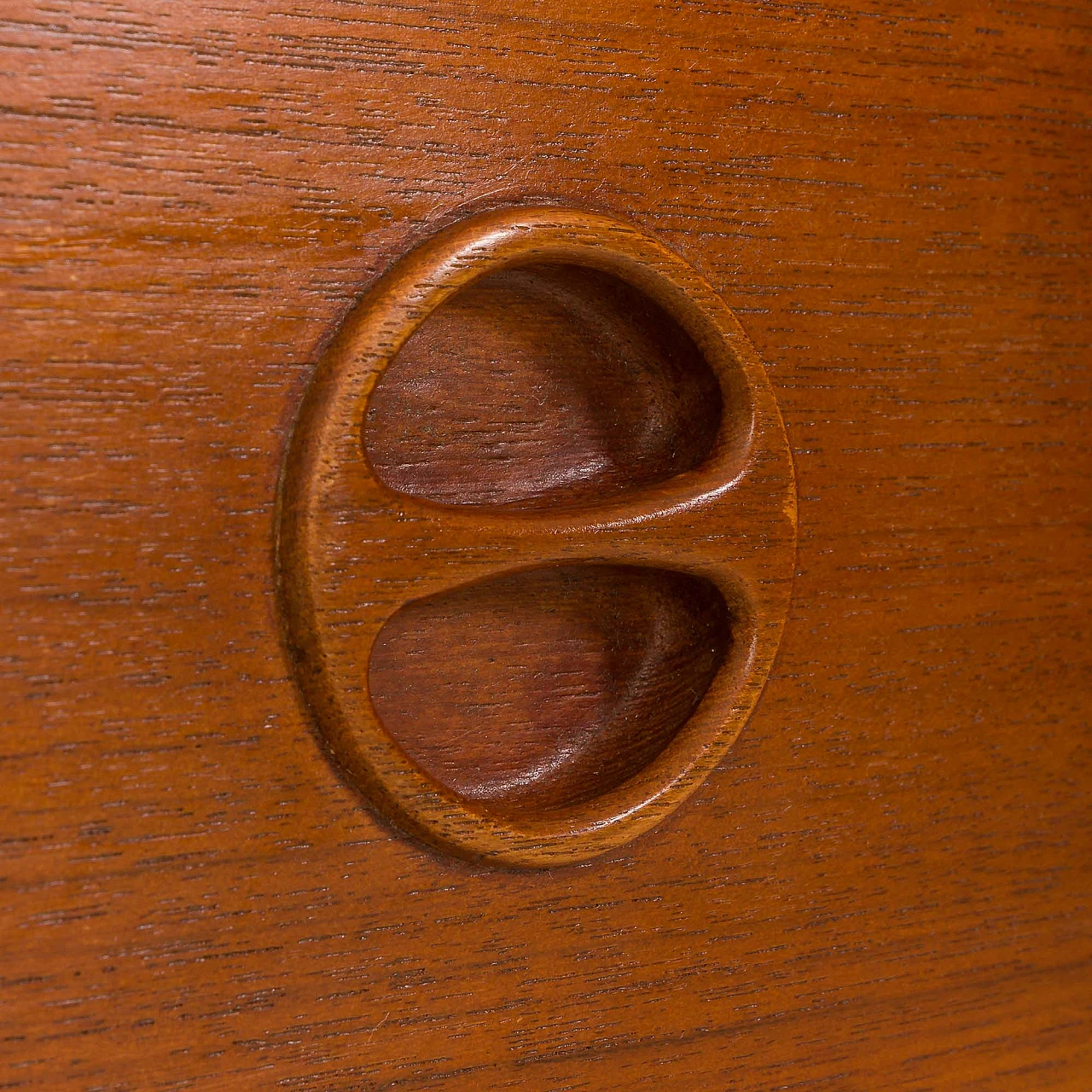 Parete attrezzata in teak con cassetti in stile P. Cadovius, anni '60 8