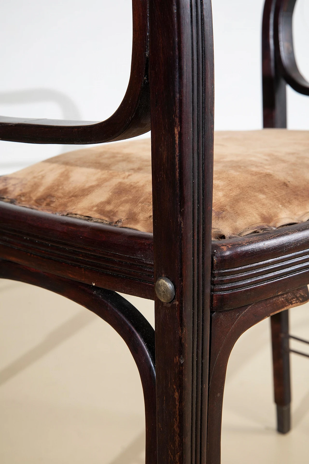 Pair of stools 412 by Otto Wagner for Jakob and Joseph Kohn, 1901 4